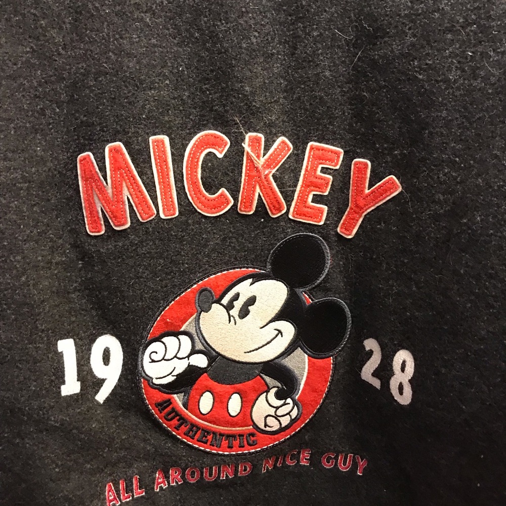 Disney Store Mickey Mouse Letterman Jacket - Picture 8 of 8
